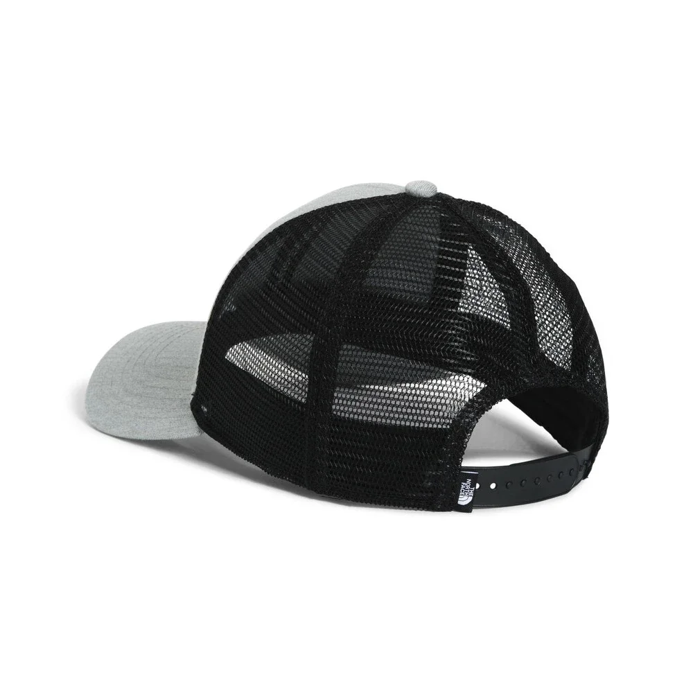 The North Face Mudder Trucker Hat Unisex Light Gray Embroidered Snapback UPS171